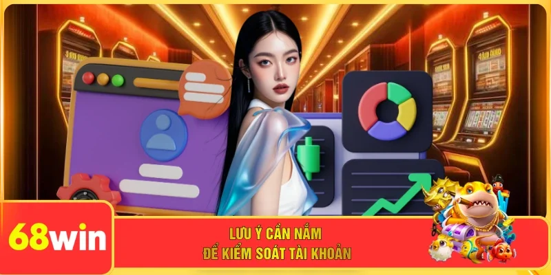 Lưu ý cần nắm để kiểm soát tài khoản
